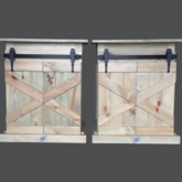 Barn Door Cabinet Small - M + S Designs - Xplorio™ Gansbaai