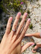 Wedding Ring by Tanzanites and Diamonds of Hermanus