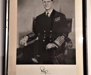 Prince Philip on Gough Island