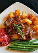 Three Lamb Loin Chops