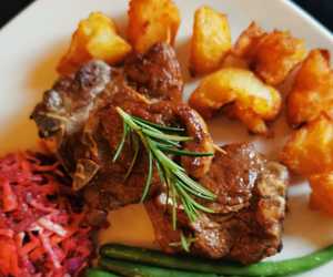 Three Lamb Loin Chops