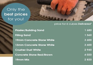 Sand, Stone and Gravel