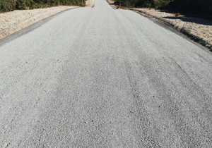 Resurfacing of roads in Pearly Beach