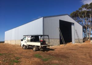 30x15x5 Meter Steel Construction