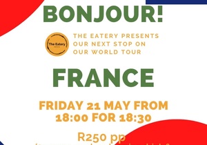 21 May 2021: The Eatery World Tour: France