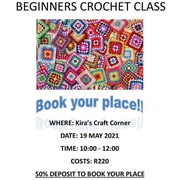 19 May 2021: Crochet Class for Beginners