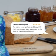 Freshly Home-Baked Bread with Breakfast