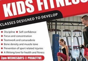 Kids Fitness Every Wednesday