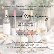 12 June 2021: Wine and Dine Evening