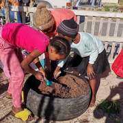 Home Gardens for our Students in Eluxolweni