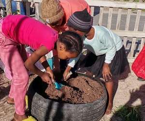 Home Gardens for our Students in Eluxolweni