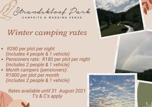 Winter Camping Rates