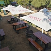 Outside Seating - The Beer Garden @ Buns & Bases - Xplorio™ Gansbaai 