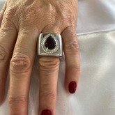 Statement white gold ring - Tanzanites & Diamonds of Hermanus - Xplorio™ Hermanus