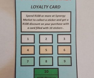 We Recently Launched our Loyalty Card Campaign!