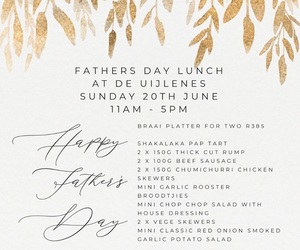 20 June 2021: Father's Day Lunch
