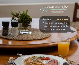 Breakfast at Aire Del Mar Guest House