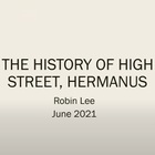 The History of High Street, Hermanus by Dr Robin Lee The History of High Street, Hermanus by Dr Robin Lee