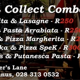Fabio's take-away combo's - Fabio's Ristorante - Xplorio™ Hermanus