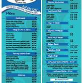 Takeaway Menu