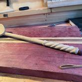 Spalted - Oak and purple heart spoon - Xplorio™ Gansbaai