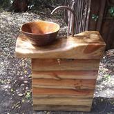 Spalted - Outside Wooden Basin - Xplorio™ Gansbaai
