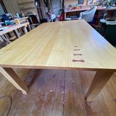 Spalted - Table with bows - Xplorio™ Gansbaai