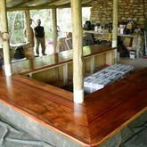 Spalted - Wooden Bar Counter - Xplorio™ Gansbaai