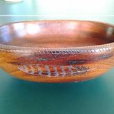 Spalted - Wooden Bowl with feather - Xplorio™ Gansbaai