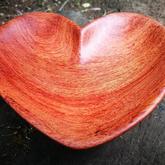 Spalted - Wooden Heart Bowl - Xplorio™ Gansbaai