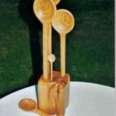 Spalted - Wooden Spoon Set - Xplorio™ Gansbaai