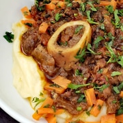 Osso Bucco with Mashed Potatoes