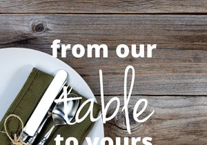 Every Thursday: Dine-In Dinners