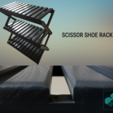 Scissor Shoe Rack Version 2 - M + S Designs - Xplorio™ Gansbaai