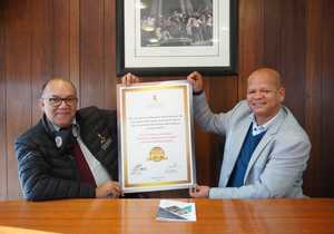 Signing of the pledge