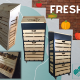 Bread and Veggie Stand - M + S Designs - Xplorio™ Gansbaai