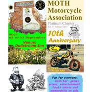 MOTH Motorcycle Association 10th Anniversary!