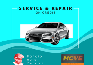 Credit on tap when repairing and servicing your car!