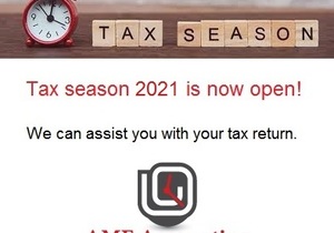 Tax season 2021 is now open!