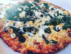 New Pizza: Spanakopizza!