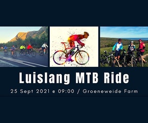 25 September 2021: Luislang MTB Ride (Gansbaai Heritage Weekend)