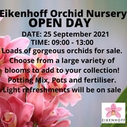 25 September 2021: Eikenhoff Orchid Nursery Open Day