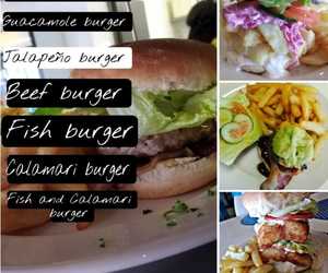Burgers Available at On The Edge Restaurant