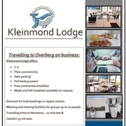 Travelling to Overberg on business