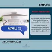 Payroll Reconciliation: 31 October 2021