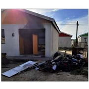 Huis in Parkview, Bredasdorp brand byna af