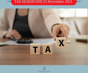 Tax Season End 23 November 2021