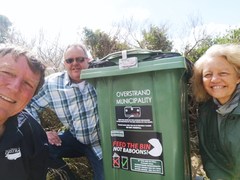 FEED THE BIN, NOT BABOONS