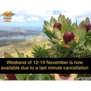 The weekend of 12-14 November is now available!