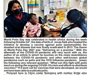 Waaraan dink ons op Wêreld Polio Dag 2021?